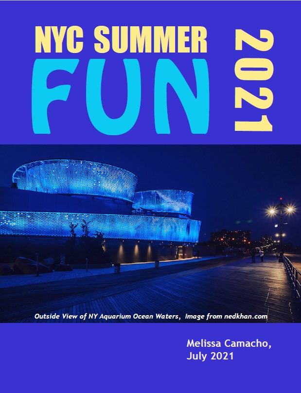 Cover Page for NYC Summer Fun 2021